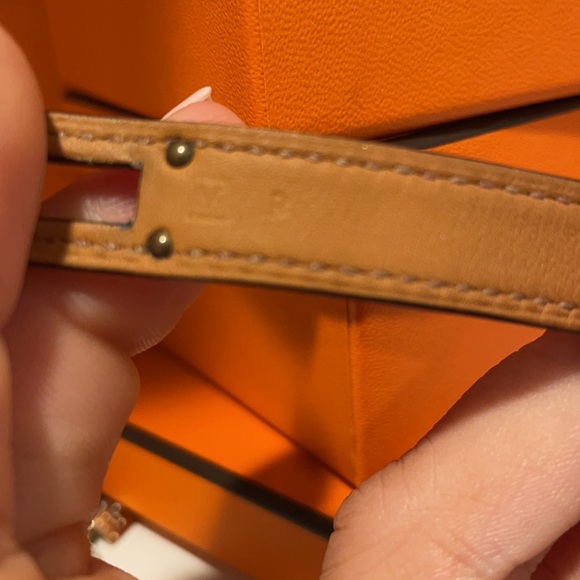 Excellent brown swift Kelly double tour bracelet - Picture 5 of 8